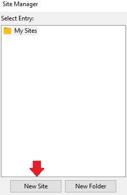 Create new site