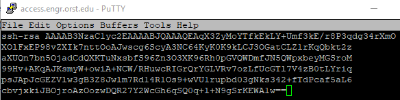 Update authorized keys